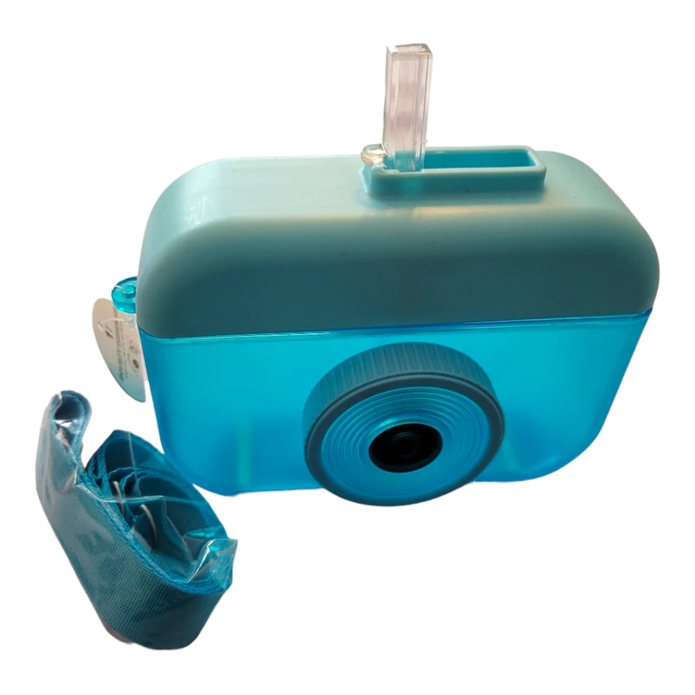Target Bullseye Playground Blue Camera Sip Bottle NWT Viral Cup 15.2 fl oz